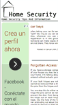 Mobile Screenshot of homesecurityblog.com